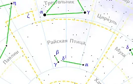 Легенда о созвездии Райская Птица