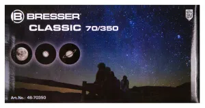 Телескоп Bresser Classic 70/350 AZ, изображение 15