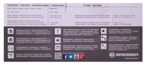 Метеостанция Bresser Temeo Life с цветным дисплеем, черная, изображение 11