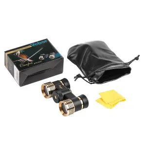 Бинокль театральный Veber Opera БГЦ 3x27, черно-золотистый, изображение 5