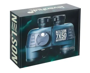 Бинокль Levenhuk Nelson 7x50 с сеткой и компасом, изображение 15