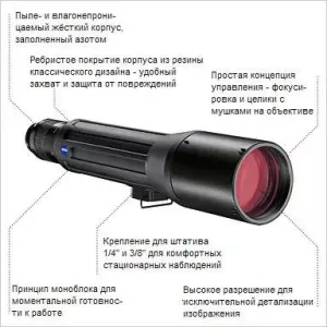 Зрительная труба Carl Zeiss Dialyt 18–45x65, изображение 3