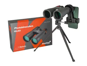 Фотобинокль Levenhuk Kelvin Snap 10x50, изображение 2