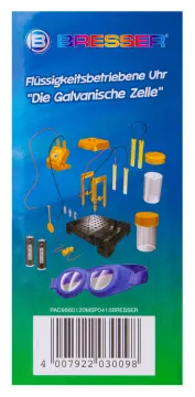 Набор для экспериментов Bresser Junior «Часы на жидкостном аккумуляторе», изображение 12