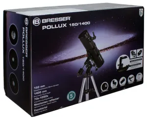 Телескоп Bresser Pollux 150/1400 EQ3, изображение 9