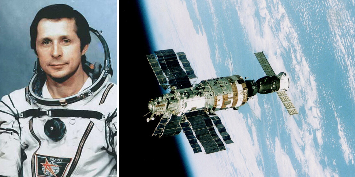 Космонавт Савиных Виктор Петрович - «Салют-7»